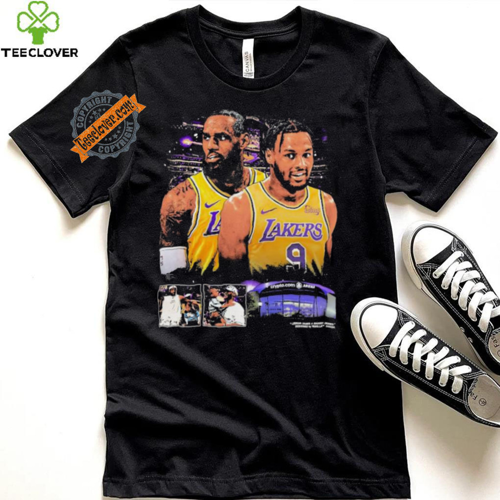 Los angeles larkers lebron james and bronny james shirt Los angeles larkers lebron james and bronny james shirt