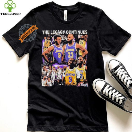 Los angeles larkers the legacy continues shirt
