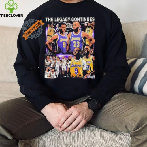 Los angeles larkers the legacy continues shirt