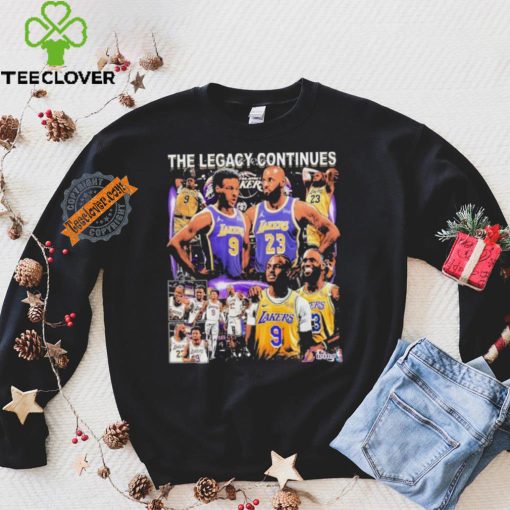 Los angeles larkers the legacy continues shirt