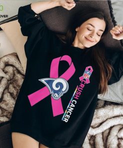 Los angeles rams crush cancer NFL collections shirt