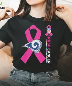 Los angeles rams crush cancer NFL collections shirt 1 Los angeles rams crush cancer NFL collections shirt
