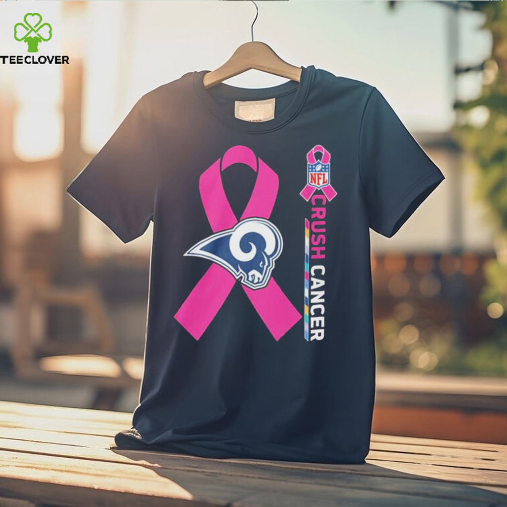Los angeles rams crush cancer NFL collections shirt Los angeles rams crush cancer NFL collections shirt