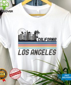Los angeles skyline California vintage shirt