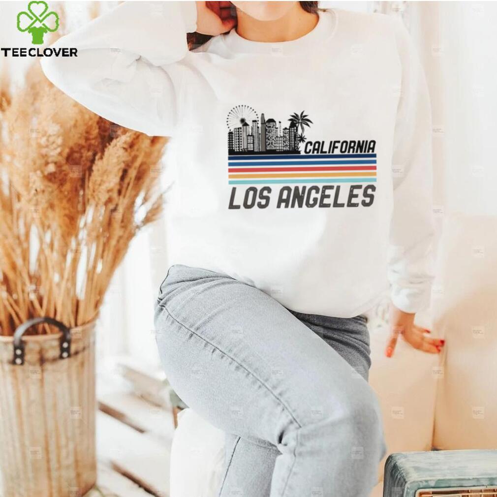 Los angeles skyline California vintage shirt Los angeles skyline California vintage shirt