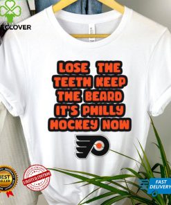 Lose theth keep the beard it’s Philly hockey now shirt