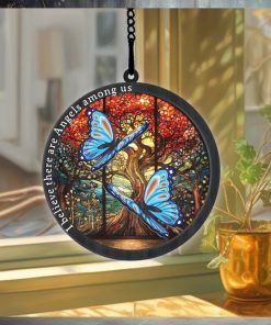 Loss Of Your Loved One, Memorial Dragonfly Suncatcher, Memorial Dragonfly Ornament, Sympathy Memorial Ornament, Gift For Family And Friends