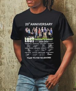 Lost 6 Seasons 121 Episodes 20th Anniversary 2004 2024 hoodie, sweater, longsleeve, shirt v-neck, t-shirt