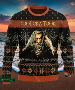 Lotr fool of a took ugly sweater