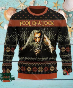 Lotr fool of a took ugly sweater