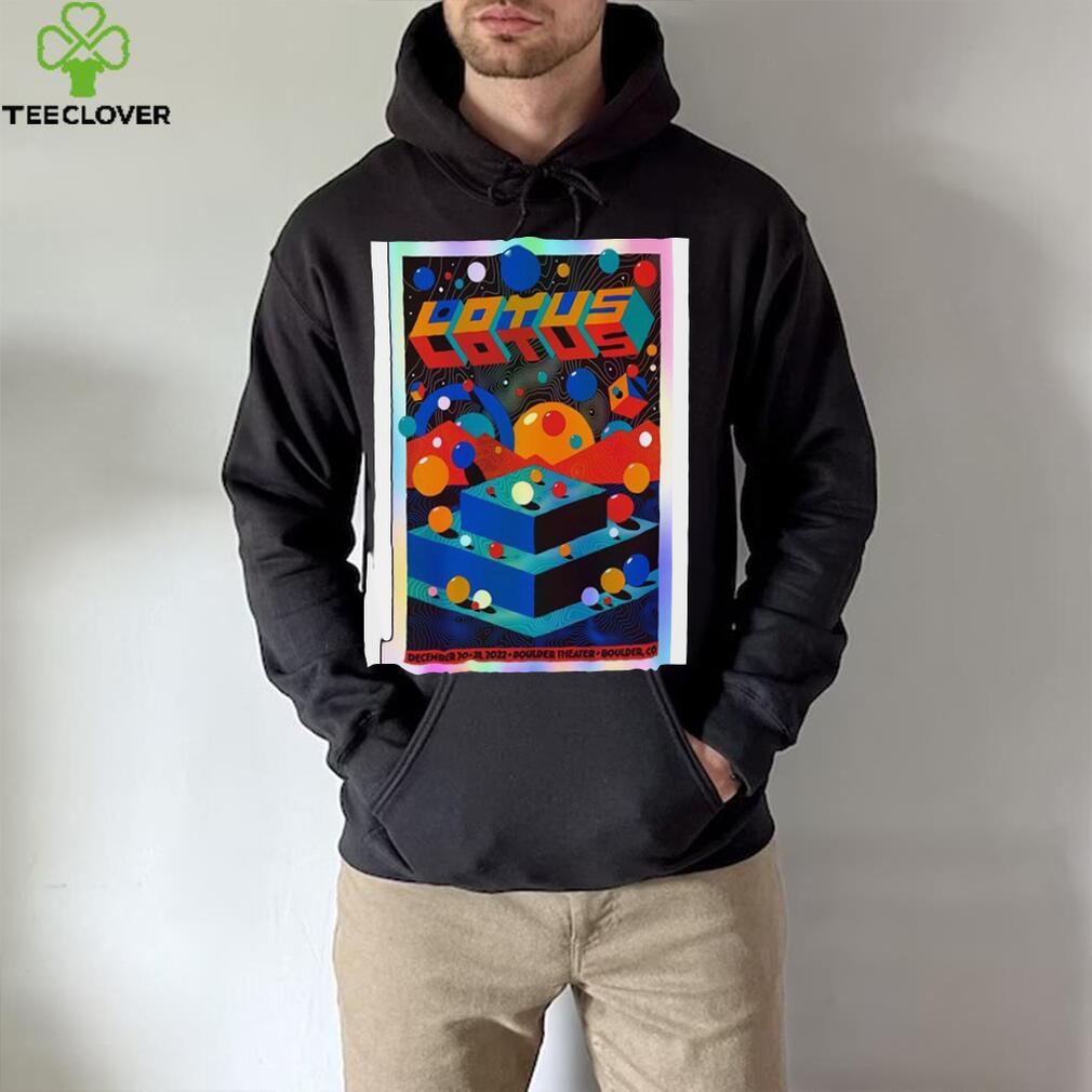 Lotus dec 3031 2022 boulder theater boulderco poster shirt Lotus dec 3031 2022 boulder theater boulderco poster shirt