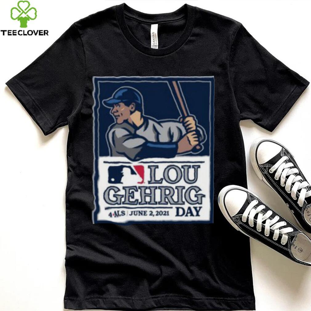 Lou Gehrig Day Logo T Shirt