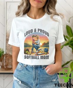 Loud & Proud Softball Mom Shirt