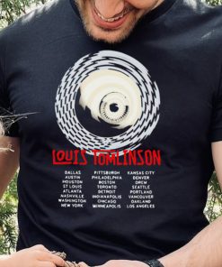 Louis Tomlinson World Tour Swirly Eye 2022 logo T shirt
