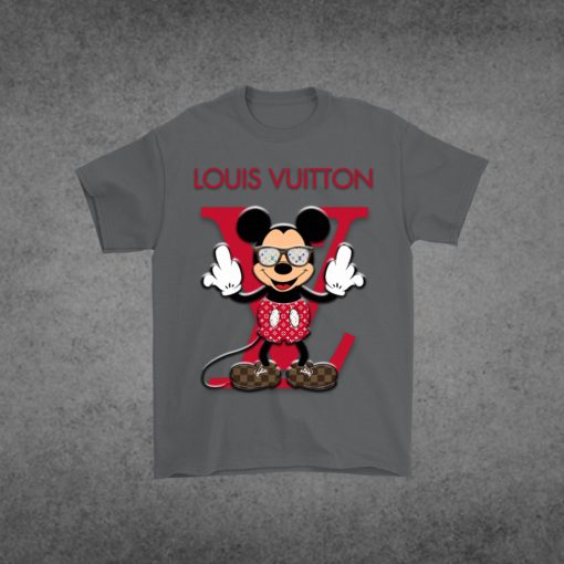 Louis Vuitton Disney Mickey Mouse Men Women T-shirt