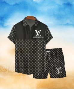 Louis Vuitton Luxury Hawaiian Set For Summer