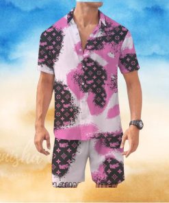 Louis Vuitton Monogram Luxury Hawaiian Set For Summer