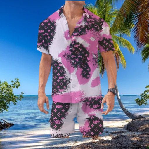 Louis Vuitton Monogram Luxury Hawaiian Set For Summer