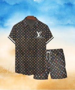 Louis Vuitton Murakami Luxury Hawaiian Shirt And Short