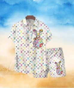Louis Vuitton Murakami Summer Hawaiian Shirt And Short