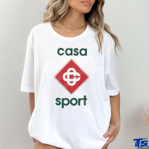 Louis Wearing Casablanca Casa Sport Tee Shirt