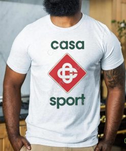 Louis Wearing Casablanca Casa Sport Tee Shirt