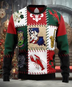 Louisiana Famous Things Ugly Christmas Sweater Thankgiving Gift Men Women