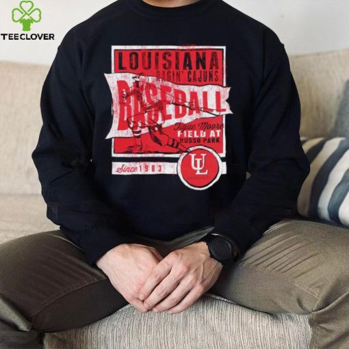 Louisiana Lafayette Ragin’ Cajuns Baseball Jigue Moore Field at Russo Park retro hoodie, sweater, longsleeve, shirt v-neck, t-shirt