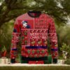 Whiskey Santa Claus Ugly Christmas Sweater