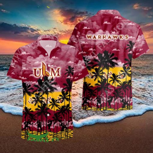 Louisiana Monroe Warhawks Hawaiian Shirt NCAA Trending Summer