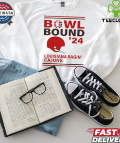 Louisiana Ragin’ Cajuns 2024 Bowl Bound Helmet Shirt