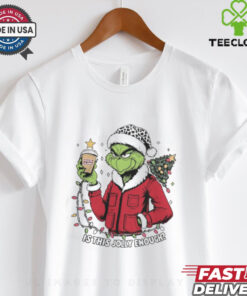 Louisiana Ragin' Cajuns x Santa Grinch Is This Jolly Enough Merry Christmas Shirt