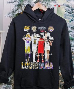 Louisiana Skyline Sports Teams Players 2023 Signatures Shirt