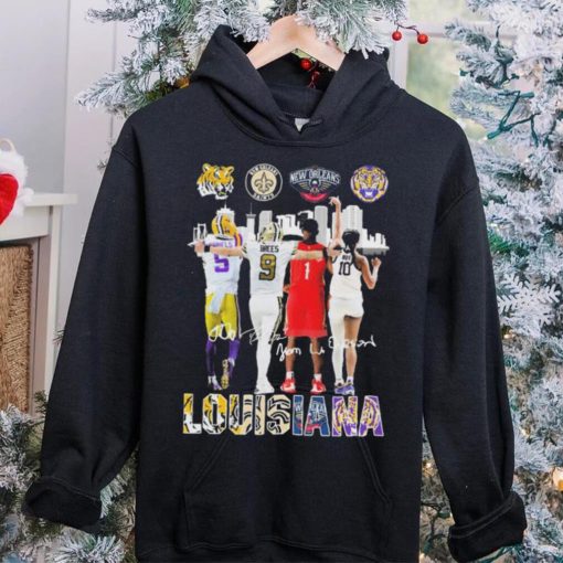 Louisiana Skyline Sports Teams Players 2023 Signatures Shirt