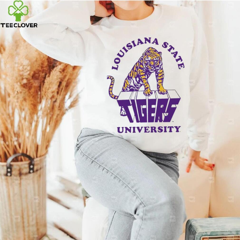Louisiana State LSU Tigers University logo shirt Louisiana State LSU Tigers University logo shirt