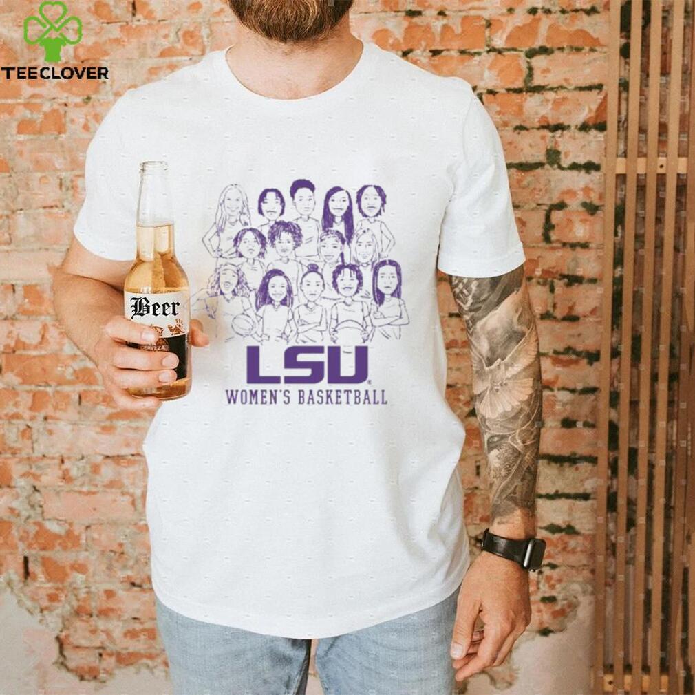 Louisiana State University LSU NIL Women’s Basketball T Shirt Louisiana State University LSU NIL Women’s Basketball T Shirt