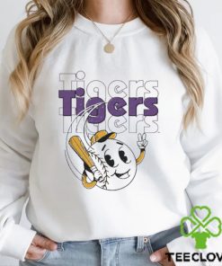 Louisiana state university tigers vintage baseball cartoon 2023 shirt