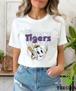 Louisiana state university tigers vintage baseball cartoon 2023 shirt