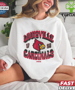 Louisville Cardinals Court Arched Wordmark T Shirt