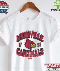 Louisville Cardinals Court Arched Wordmark T Shirt