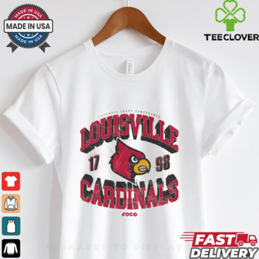 Louisville Cardinals Court Arched Wordmark T Shirt