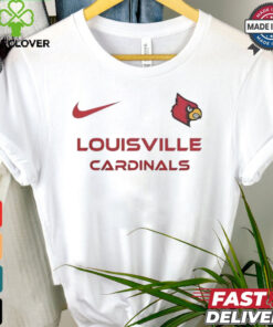 Louisville Cardinals Go Cardinals Nike logo shirt