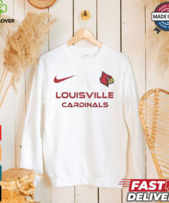Louisville Cardinals Go Cardinals Nike logo shirt