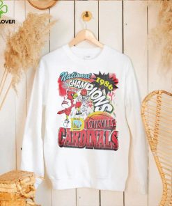 Louisville Cardinals NCAA National Champions 1986 vintage shirt