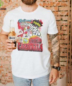 Louisville Cardinals NCAA National Champions 1986 vintage shirt