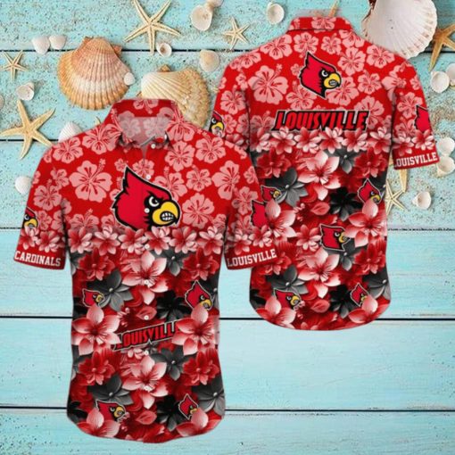Louisville Cardinals NCAA2 Hawaiian Shirt Trending Summer
