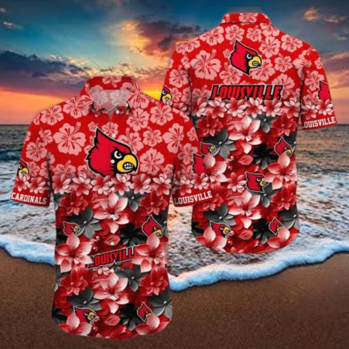 Louisville Cardinals NCAA2 Hawaiian Shirt Trending Summer