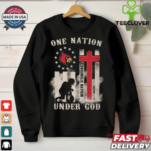 Louisville Cardinals Nation Under God Shirt