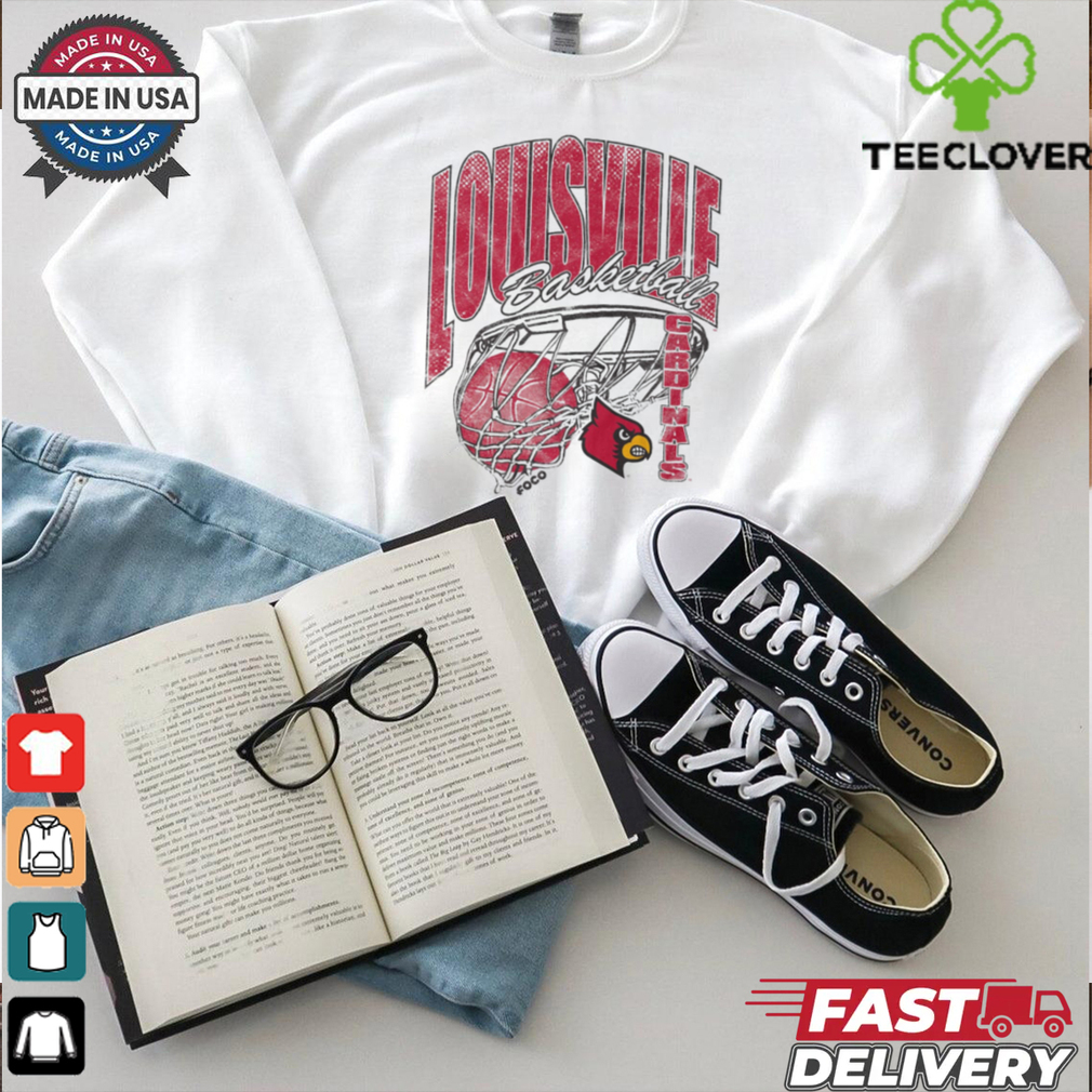 Louisville Cardinals Script Swish T Shirt Louisville Cardinals Script Swish T Shirt