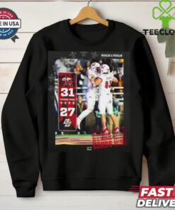 Louisville Cardinals Wins 31 27 Boston College Eagles football October 25, 2024 Game Final Score Shirt